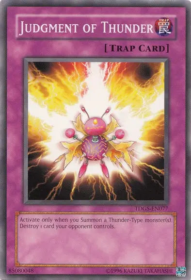 Judgment of Thunder - Common - Yu-Gi-Oh King Gaming