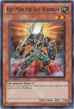 Key Man The Key Warrior - Common - Yu-Gi-Oh King Gaming