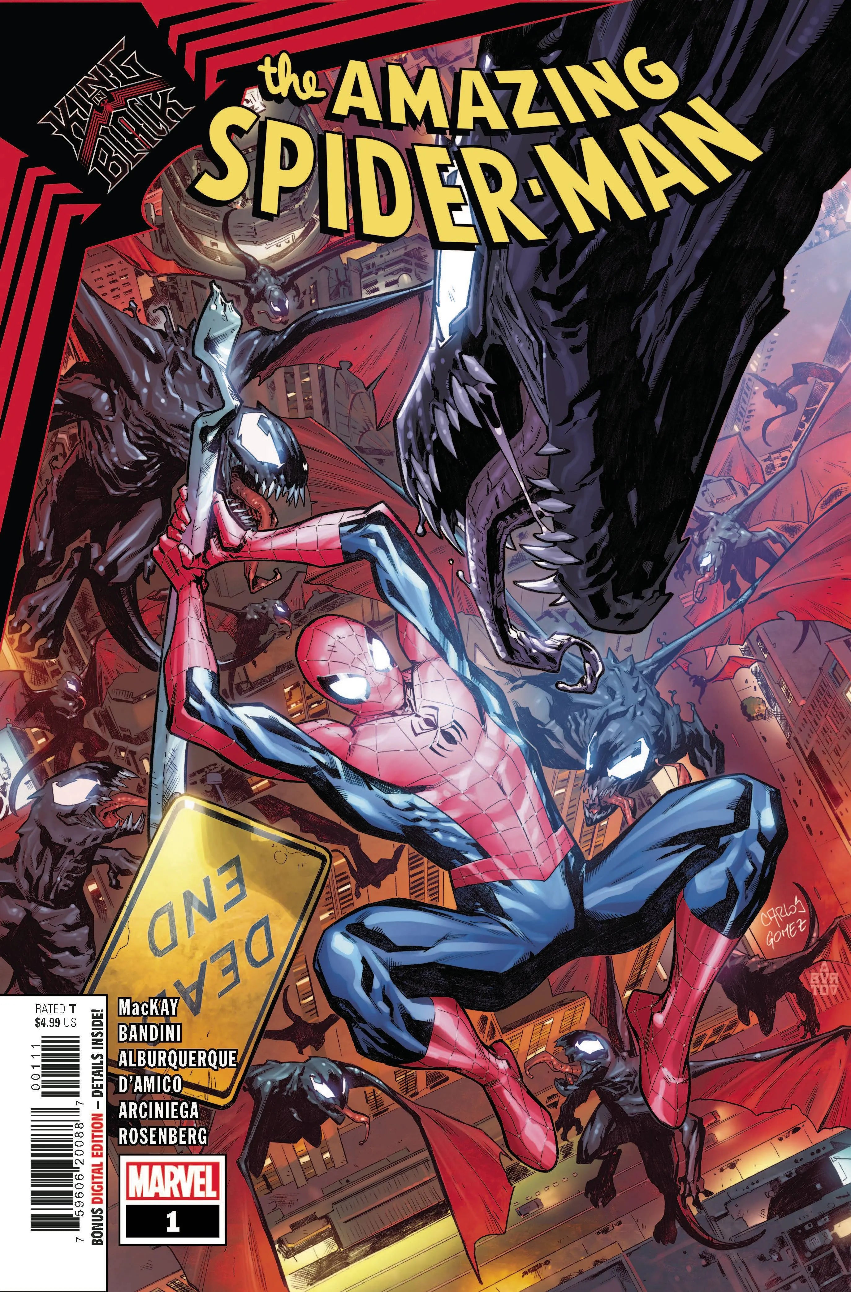 King In Black Spider-Man #1 King Gaming