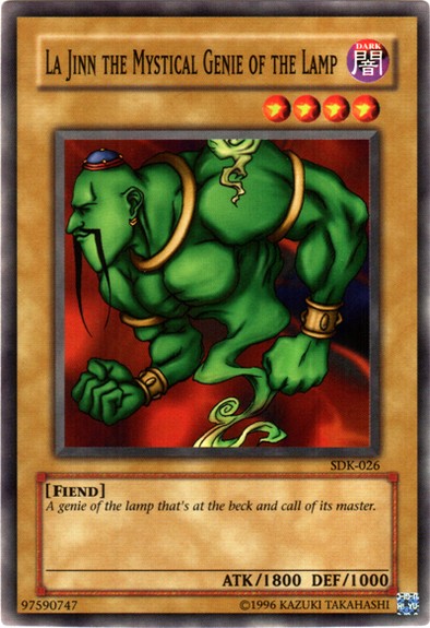 La Jinn The Mystical Genie Of The Lamp - Common - Yu-Gi-Oh King Gaming