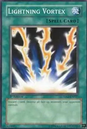 Lightning Vortex - Common - Yu-Gi-Oh King Gaming