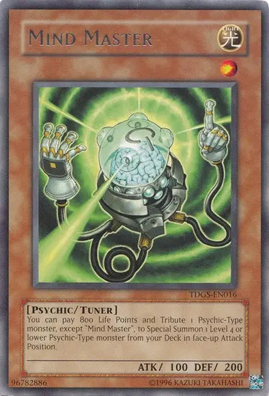 Mind Master - Rare - Yu-Gi-Oh King Gaming