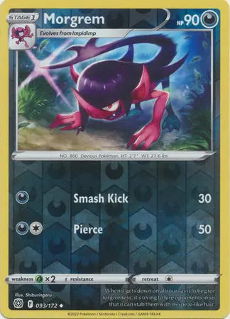 Morgrem - 93/172 - Uncommon - Reverse Holo King Gaming