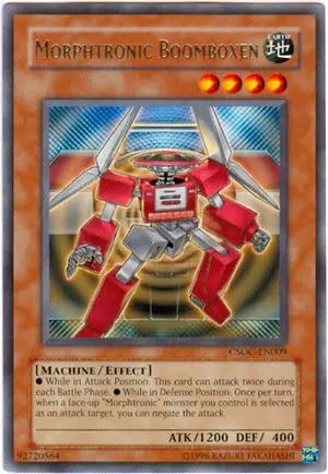 Morphtronic Boomboxen - Rare - Yu-Gi-Oh King Gaming