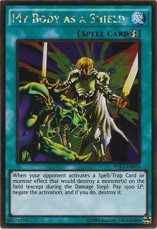 My Body As A Shield - Gold Rare - King Gaming 