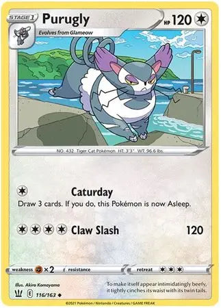 Purugly - 116/163 - Uncommon King Gaming