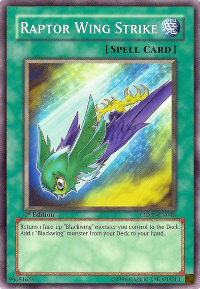 Raptor Wing Strike - Common - Yu-Gi-Oh King Gaming