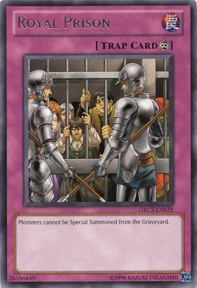 Royal Prison - Rare - Yu-Gi-Oh King Gaming