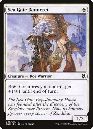 Sea Gate Banneret #36 - C - Magic TCG King Gaming