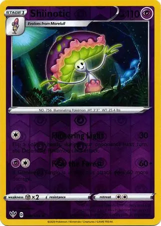 Shiinotic - 80/189 - Uncommon - Reverse Holo King Gaming