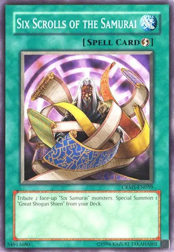 Six Scrolls Of The Samurai - Common - Yu-Gi-Oh King Gaming