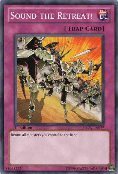 Sound The Retreat! - Common - Yu-Gi-Oh King Gaming