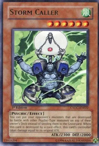 Storm Caller - Rare - Yu-Gi-Oh King Gaming