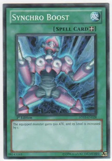 Synchro Boost - Common - Yu-Gi-Oh King Gaming