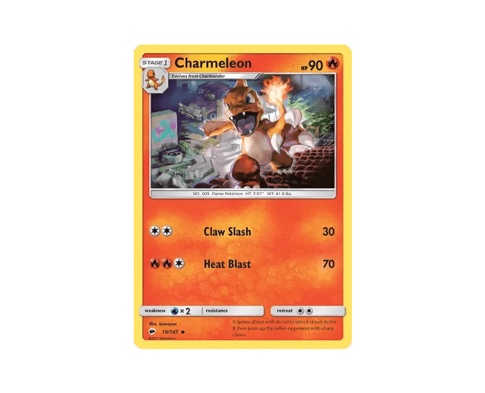 Charmeleon - 19/147 - NM Uncommon King Gaming