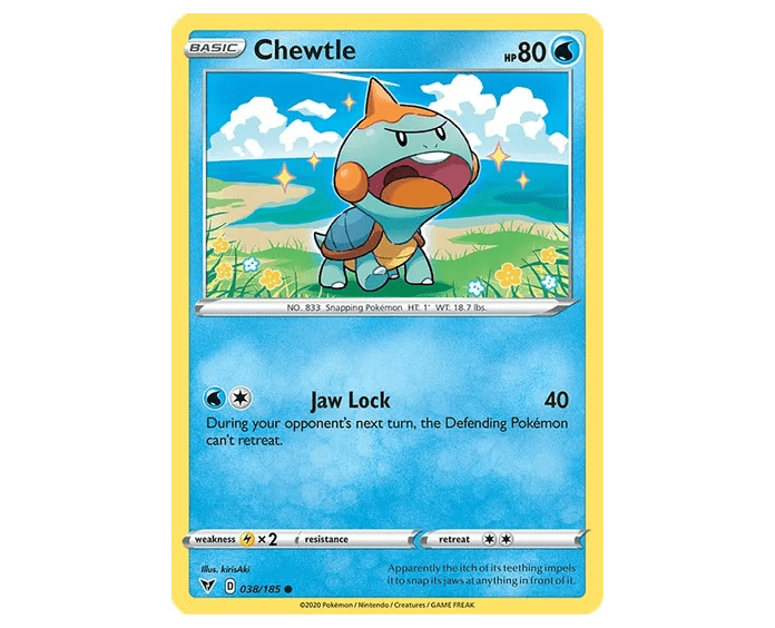 Chewtle - 38/185 - NM Common King Gaming
