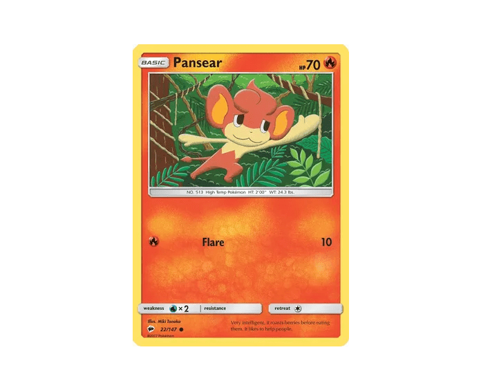 Pansear - 22/147 - NM Common King Gaming
