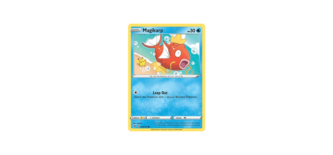 Magikarp - 39/192 - NM Common King Gaming
