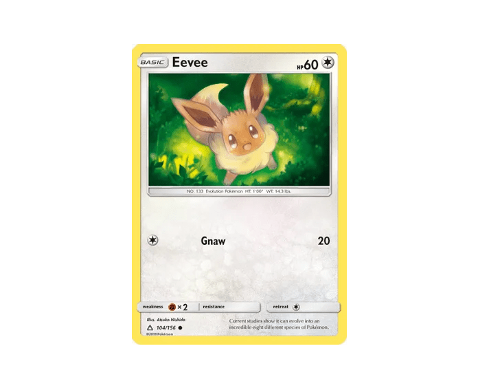 Eevee - 104/156  - NM Common King Gaming