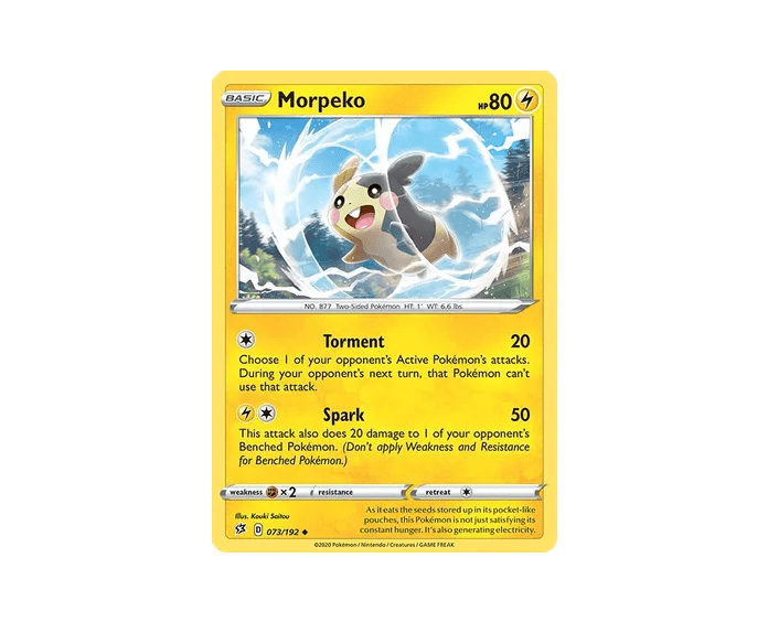 Morpeko - 73/192 - NM Uncommon King Gaming