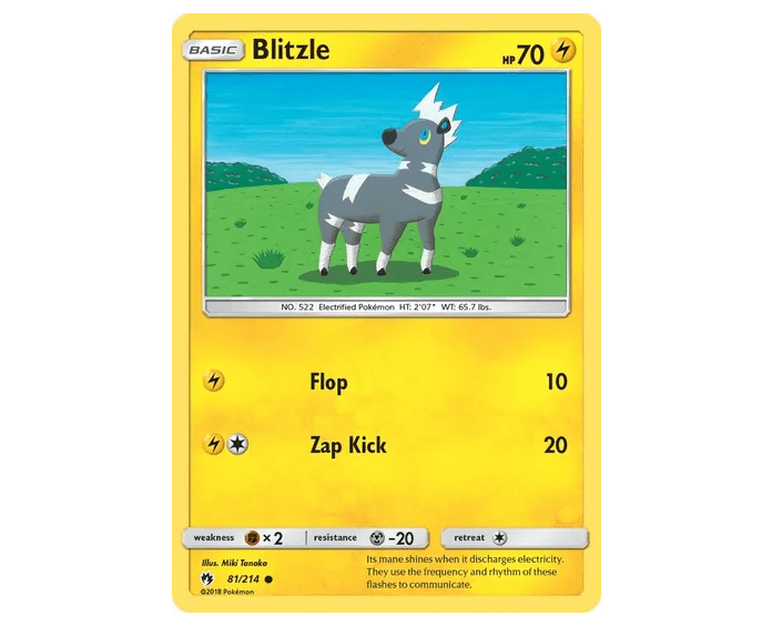 Blitzle - 81/214 - NM Common King Gaming