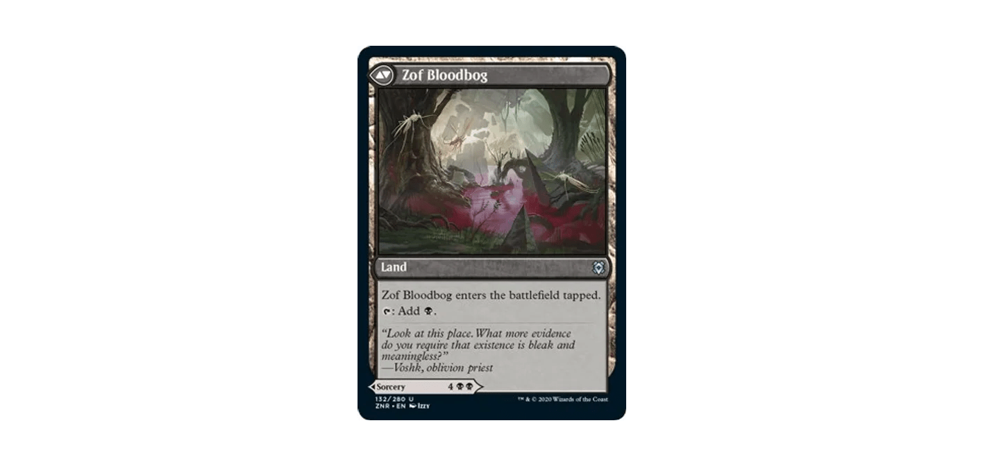 Zof Consumption // Zof Bloodbog - NM - U #132 King Gaming
