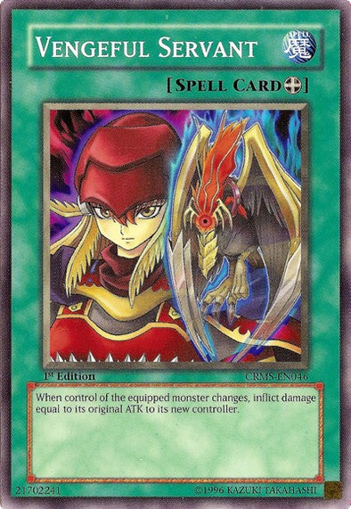 Vengeful Servant - Common - Yu-Gi-Oh King Gaming