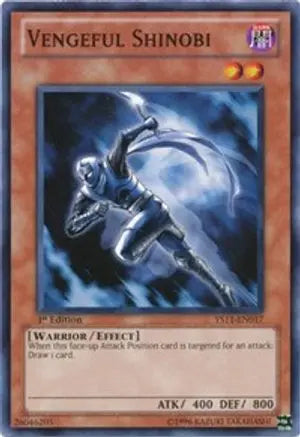 Vengeful Shinobi - Common - Yu-Gi-Oh King Gaming