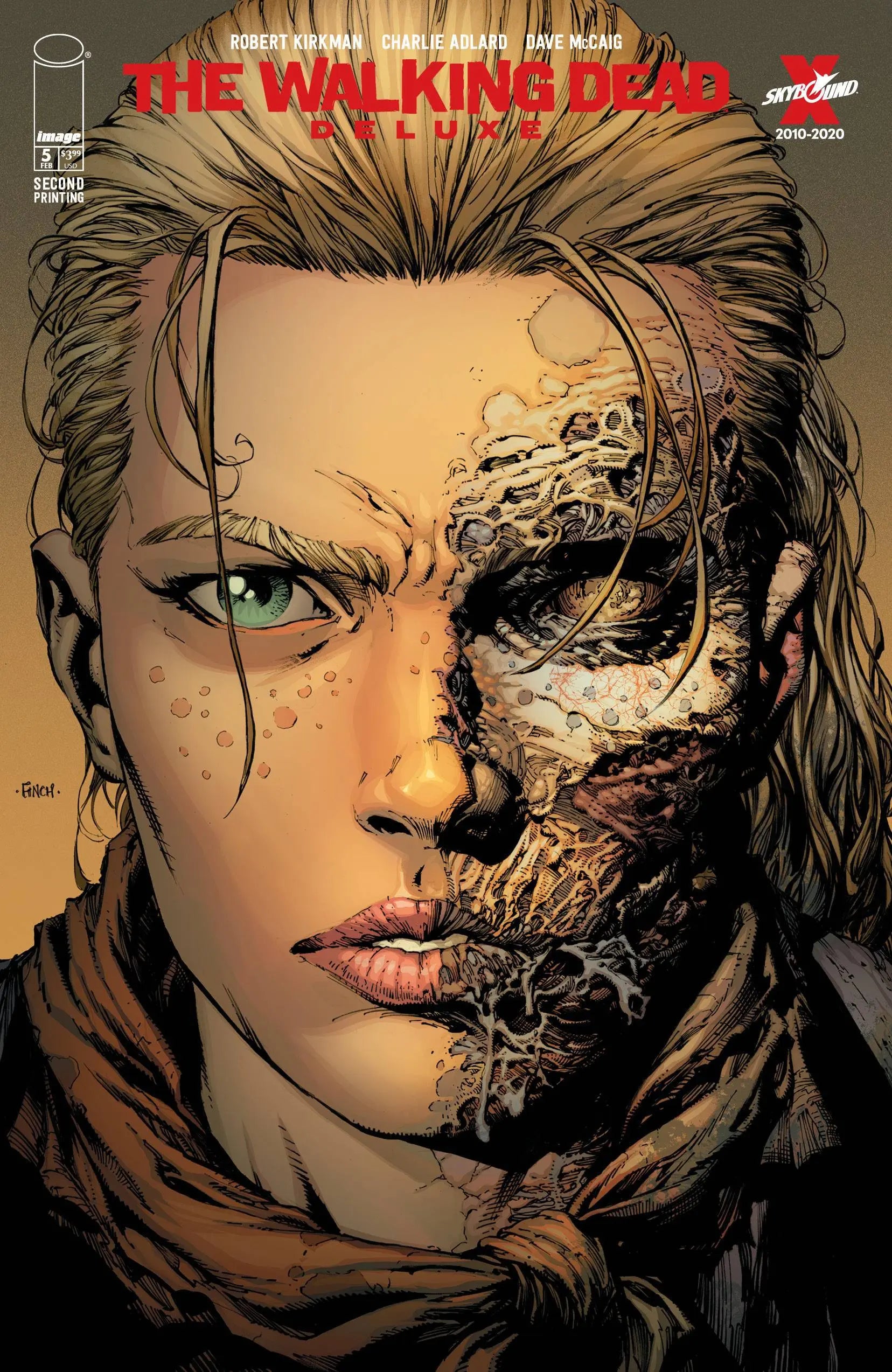 Walking Dead DLX #5 CVR A Finch & Mccaig 2nd Ptg (MR) King Gaming