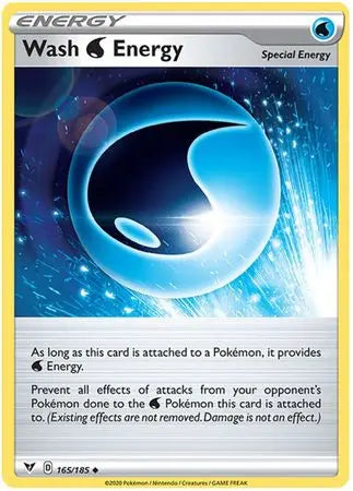 Wash Energy - 165/185 - Uncommon King Gaming