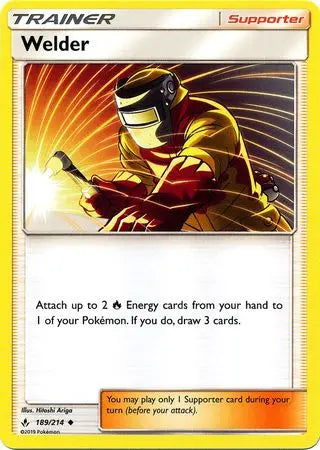 Welder - 189/214 - Uncommon King Gaming