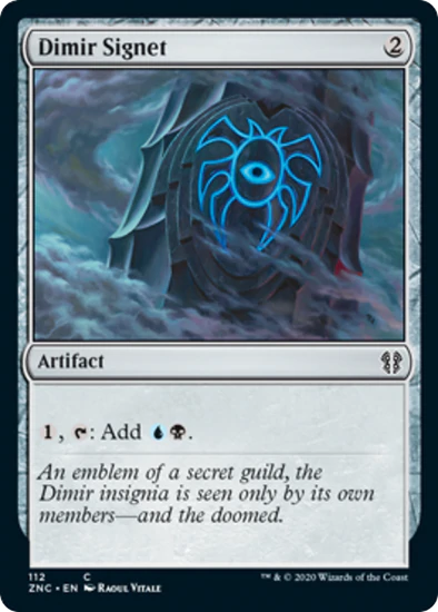 Dimir Signet - C #112 King Gaming