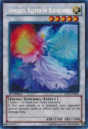 Armades, Keeper of Boundaries - NM  Secret Rare King Gaming