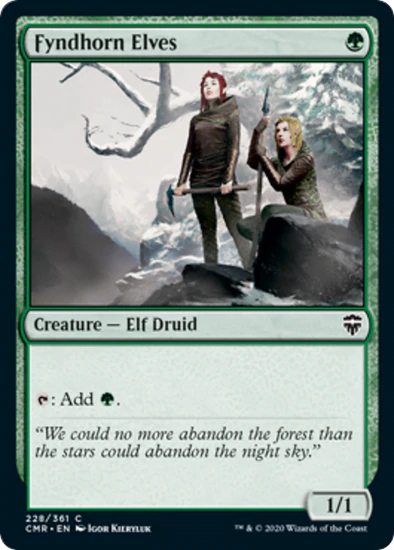 Fyndhorn Elves - C #228 King Gaming