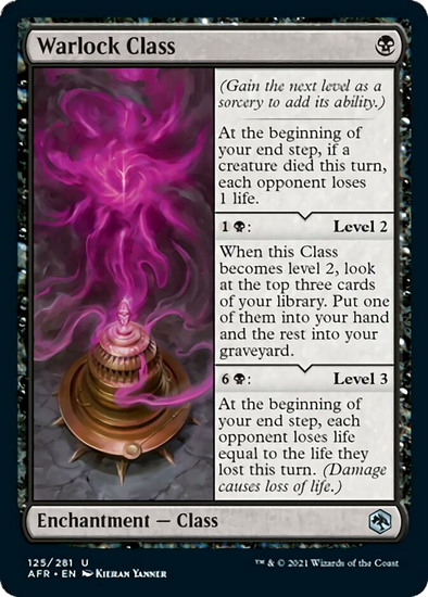 Warlock Class - #125 - Uncommon - King Gaming 