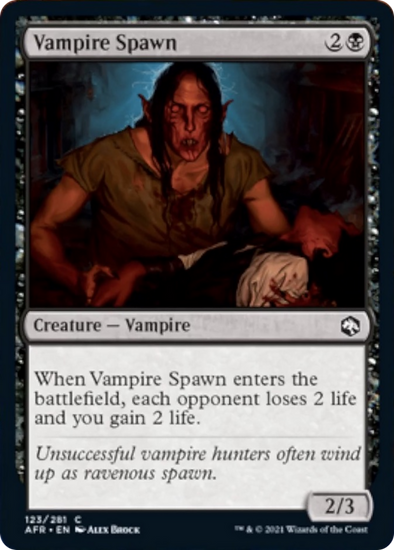 Vampire Spawn - #123 - Common - King Gaming 