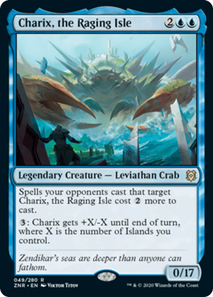 Charix, the Raging Isle NM R King Gaming