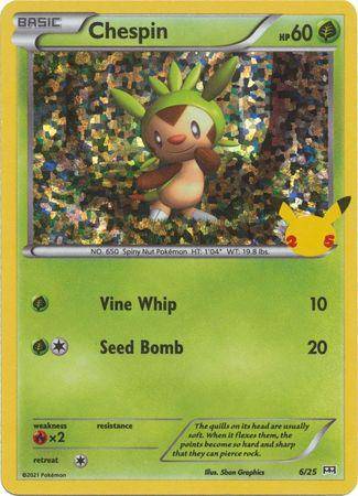 Chespin - NM McDonalds Promo King Gaming