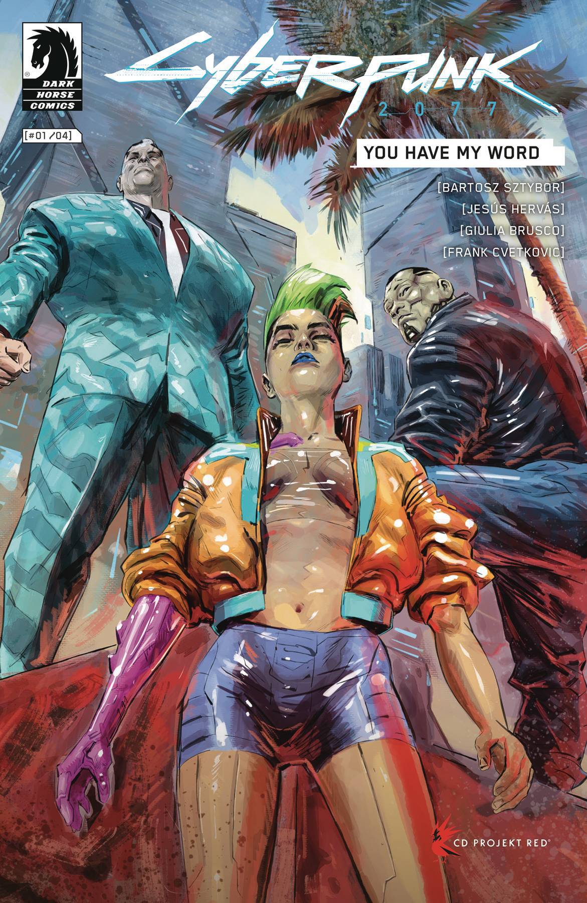 CYBERPUNK 2077 YOU HAVE MY WORD #1 (OF 4) CVR A HERVAS King Gaming