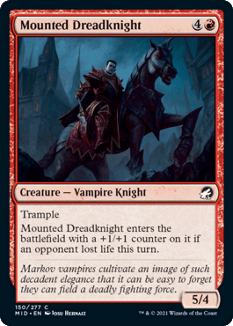 Mounted Dreadknight  - NM - C King Gaming