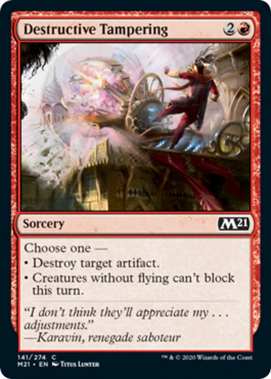 Destructive Tampering - C #141 King Gaming