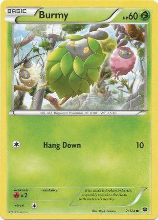 Burmy - 2/124 - NM Common King Gaming