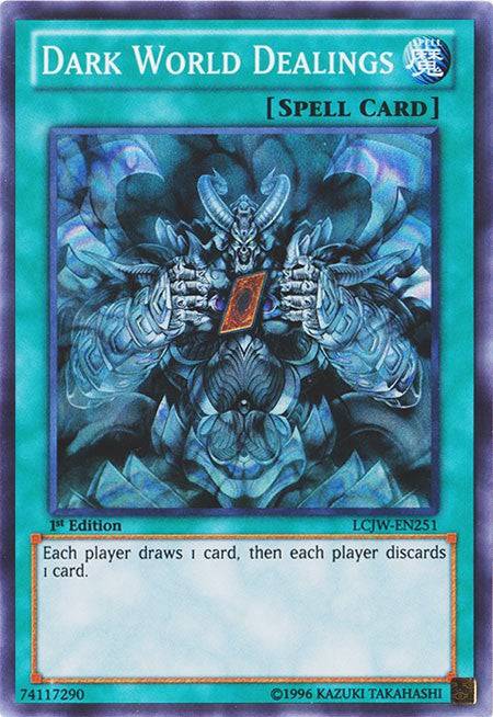 Dark World Dealings - NM Super Rare King Gaming