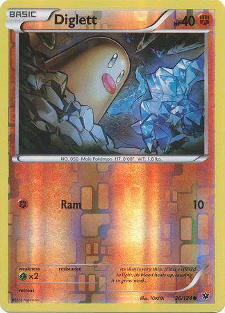 Diglett - NM Reverse Holo King Gaming