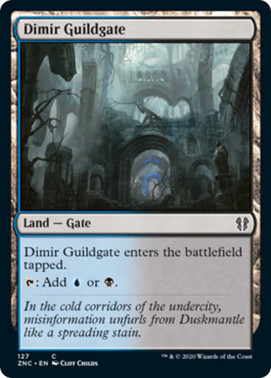 Dimir Guildgate - C #127 King Gaming