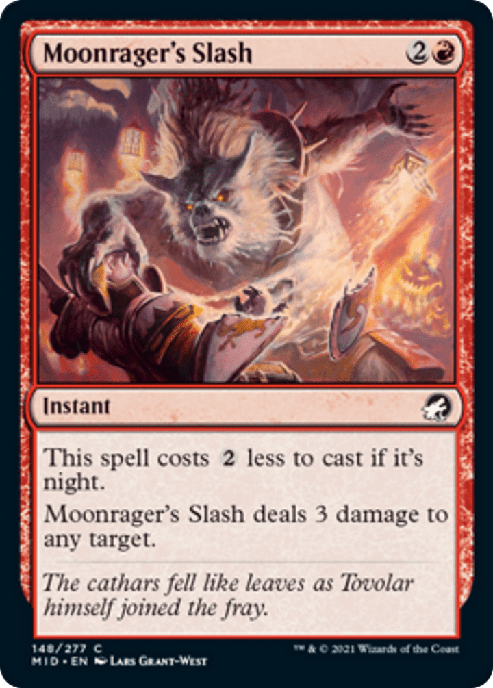 Moonrager's Slash - NM - C King Gaming