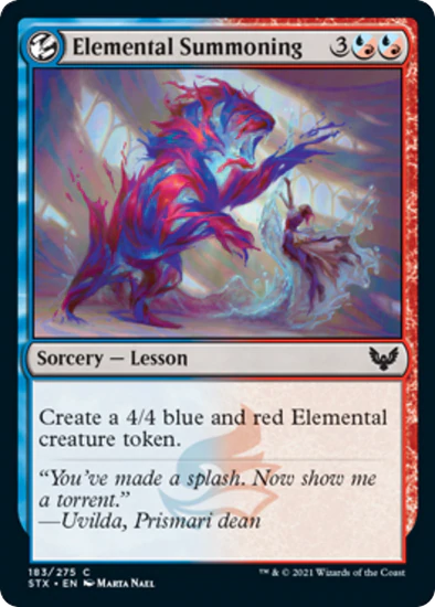 Elemental Summoning - C #183 King Gaming
