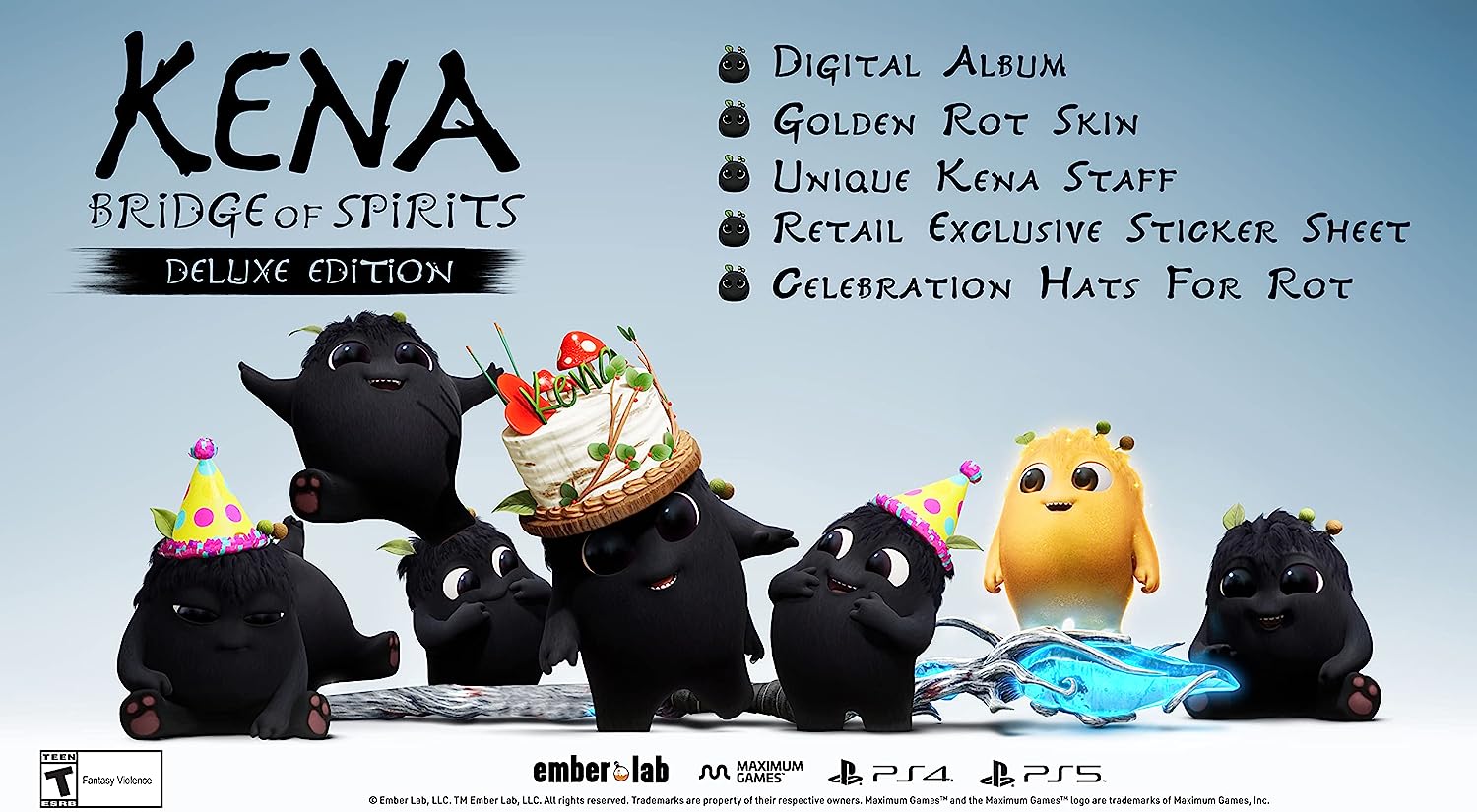 Kena Bridge of Spirits Deluxe Edition - PlayStation 4 - King Gaming 