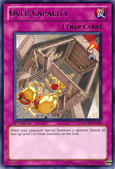 Over Capacity -NM Rare King Gaming