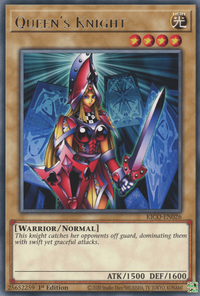 Queen's Knight - NM Rare King Gaming